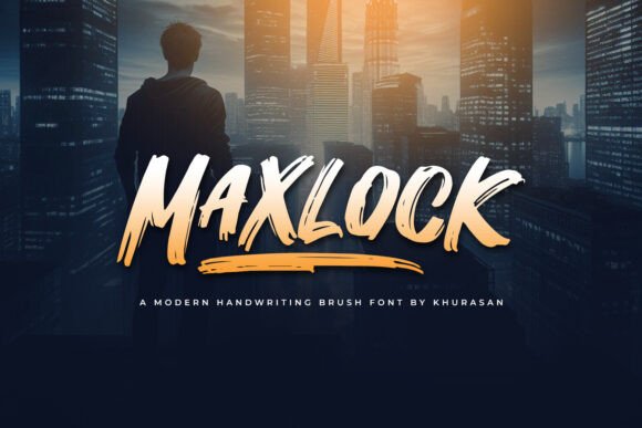 Maxlock Font - Featured Image