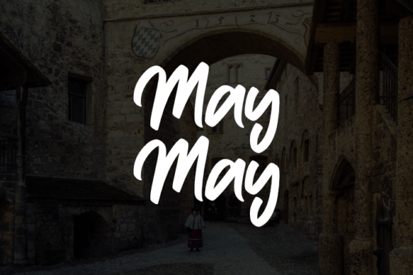 May May Font - Featured Image