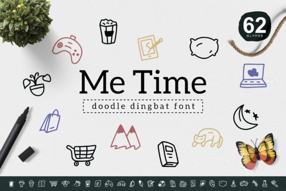 Me Time Font - Featured Image