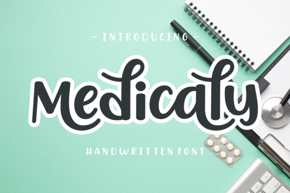 Medicaly Font - Featured Image