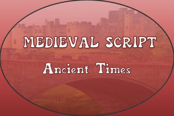 Medieval Script Font - Featured Image