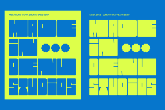 Mega Buns Font - Featured Image