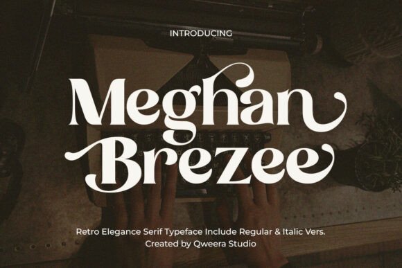Meghan Breeze Font - Featured Image