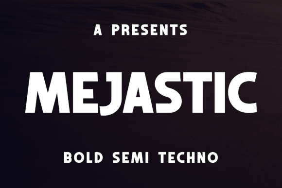 Mejastic Font - Featured Image