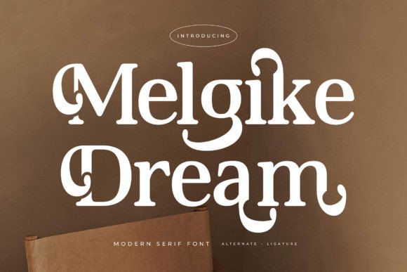 Melgike Dream Font - Featured Image
