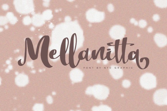 Mellanitta Font - Featured Image