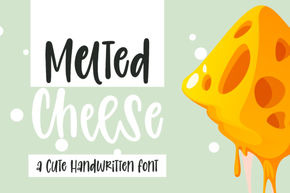 Melted Cheese Font - Featured Image