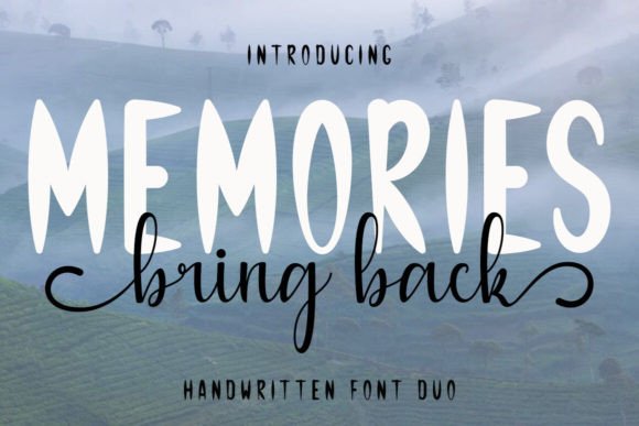 Memories Bring Back Font - Featured Image