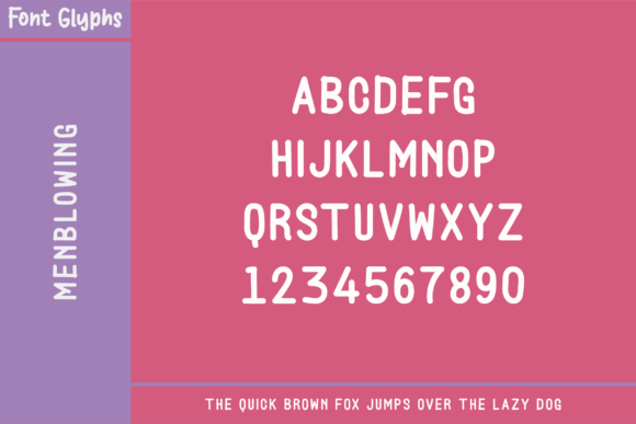 Menblowing Font - Featured Image