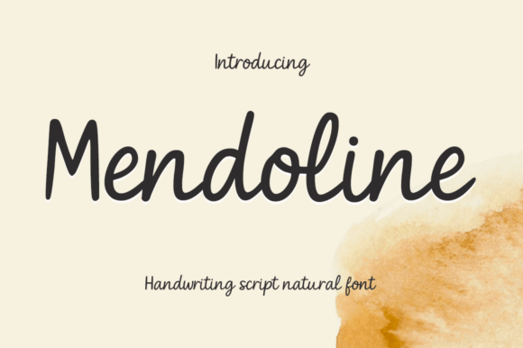 Mendoline Font - Featured Image