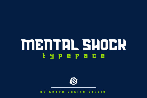 Mental Shock Font - Featured Image