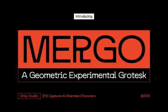 Mergo Font - Featured Image
