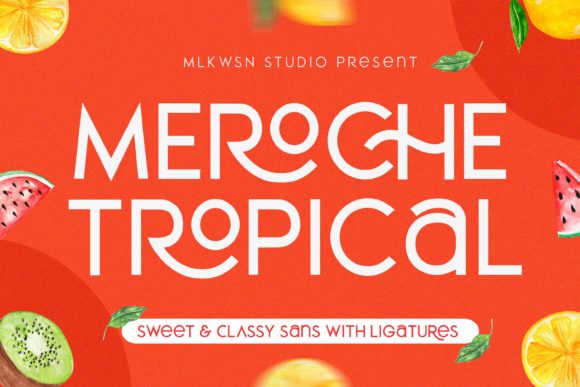 Meroche Font - Featured Image
