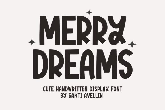 Merry Dreams Font - Featured Image
