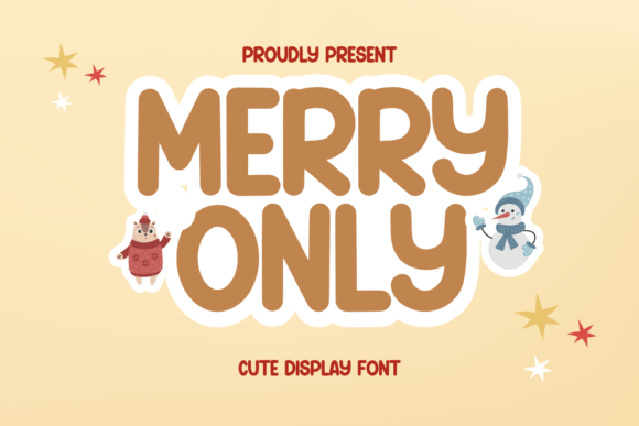 Merry Only Font - Featured Image