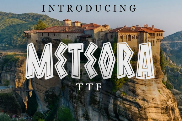 Meteora Font - Featured Image