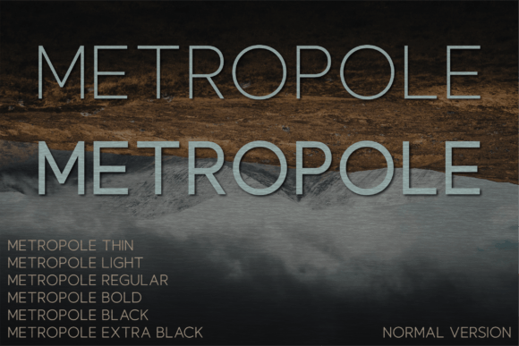 Metropole Font - Featured Image