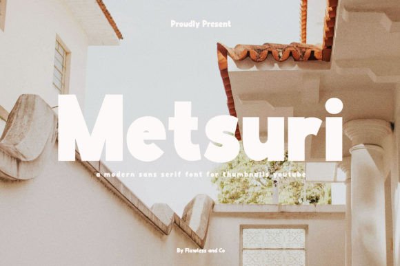 Metsuri Font - Featured Image