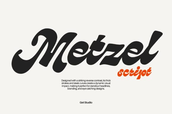 Metzel Script Font - Featured Image