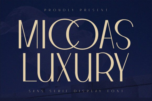 Micoas LuxuryFont Font - Featured Image