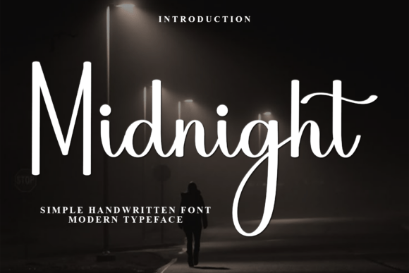 Midnight Font - Featured Image