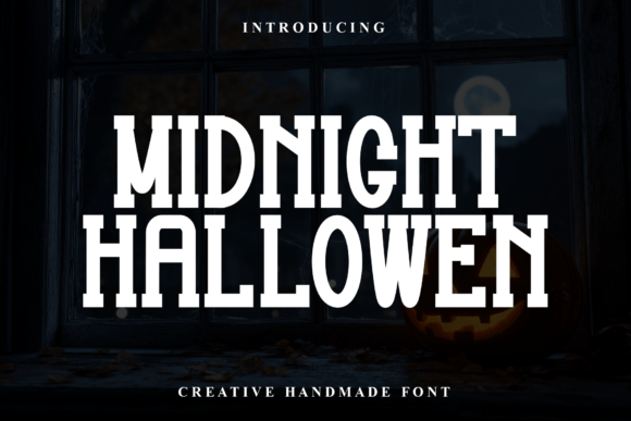 Midnight Hallowen Font - Featured Image