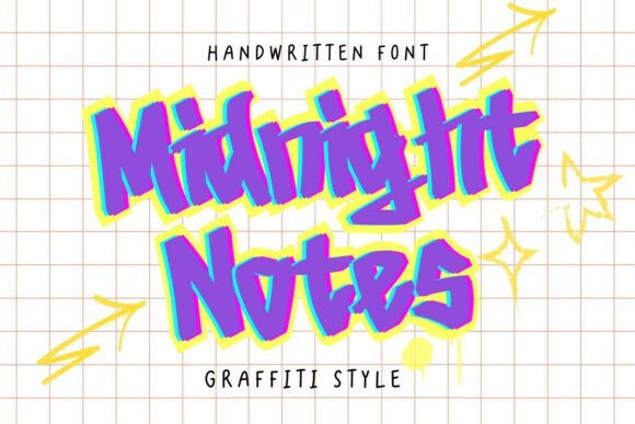 Midnight Notes Font - Featured Image