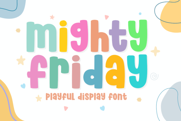 Mighty Friday Font - Featured Image