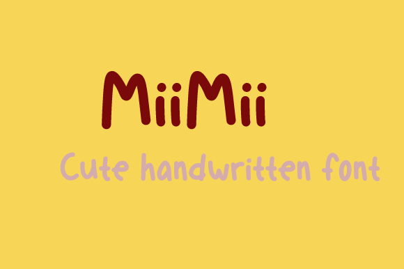 Miimii Font - Featured Image