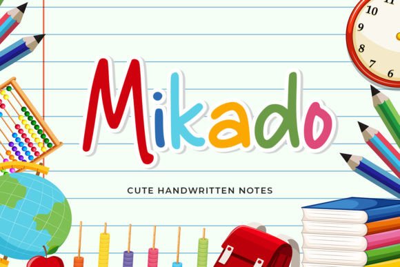 Mikado Font - Featured Image