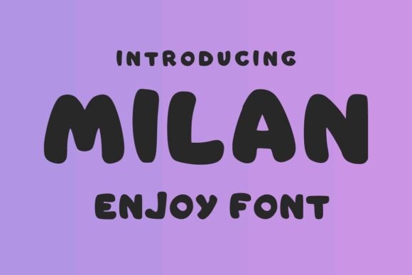 Milan Font - Featured Image