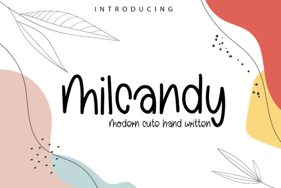 Milcandy Font - Featured Image