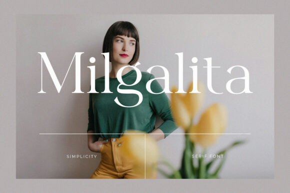 Milgalita Font - Featured Image