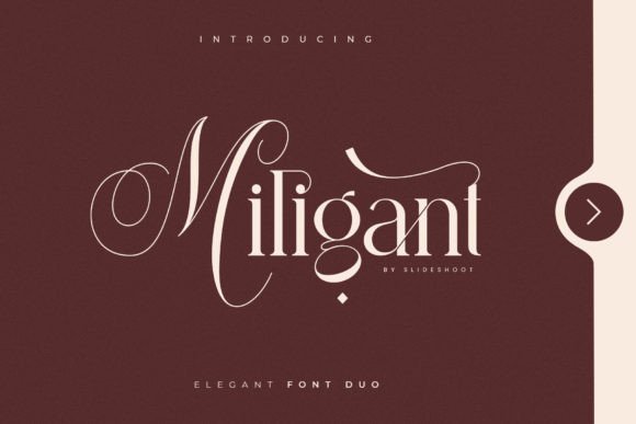 Miligant Serif Font - Featured Image