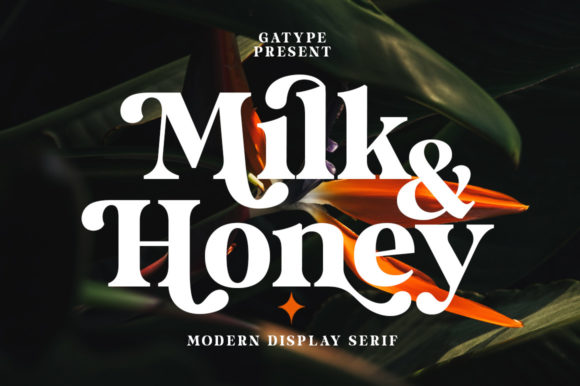 Milk and Honey Font - Featured Image