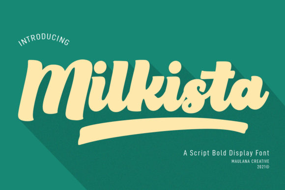 Milkista Script Font - Featured Image