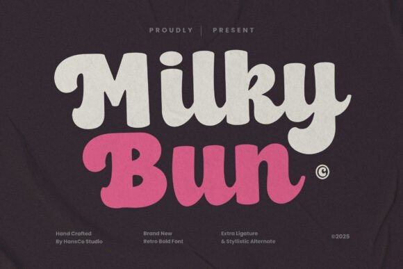 Milky Bun Font - Featured Image