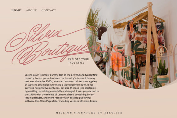 Million Signature Font - Featured Image