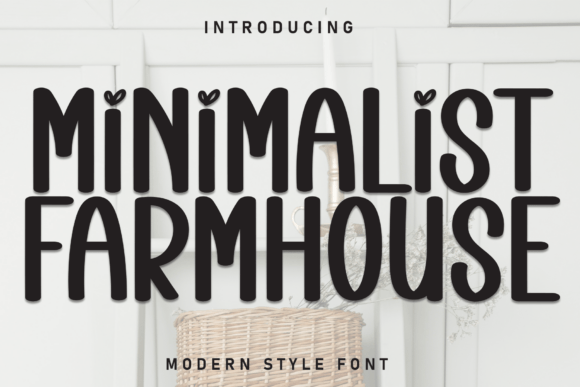 Minimalist Farmhouse Font - Featured Image