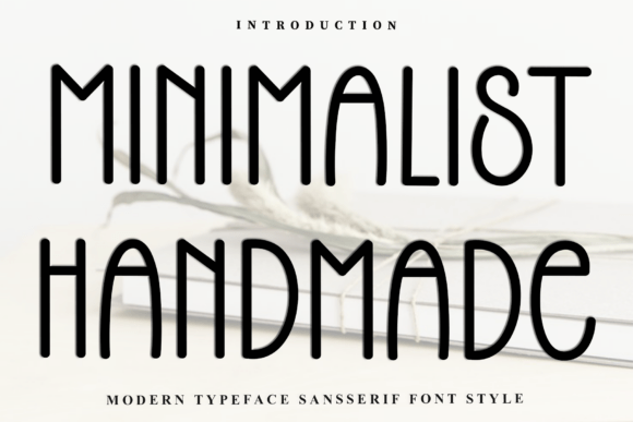 Minimalist Handmade Font - Featured Image