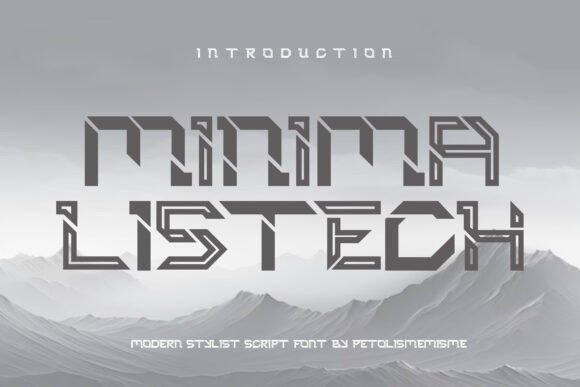 Minimalistech Font - Featured Image