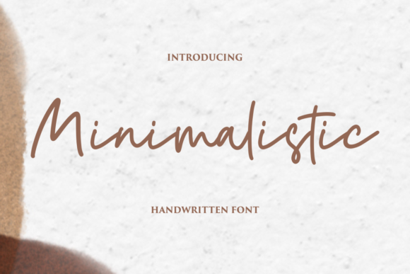Minimalistic Font - Featured Image