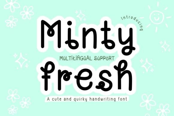 Minty Fresh Font - Featured Image