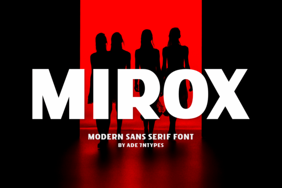 Mirox Font - Featured Image