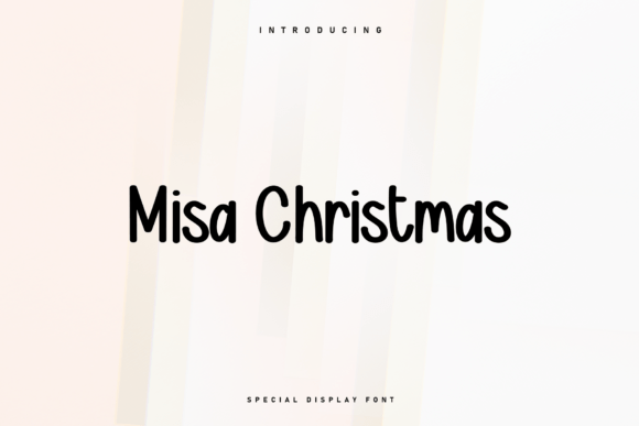 Misa Christmas Font - Featured Image