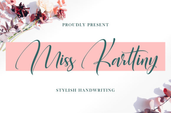 Miss Karttiny Font - Featured Image