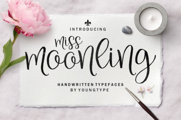 Miss Moonling Font - Featured Image