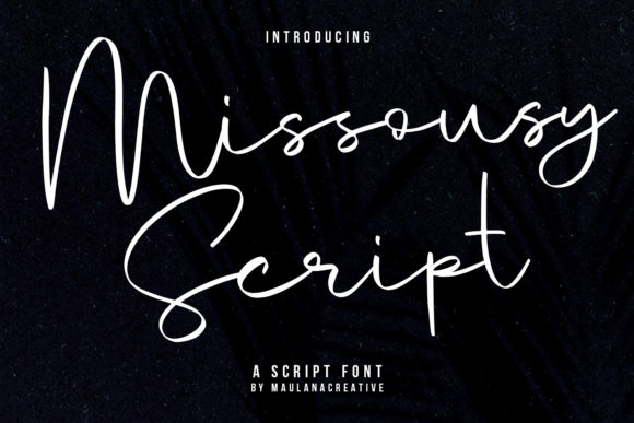 Missousy Font - Featured Image