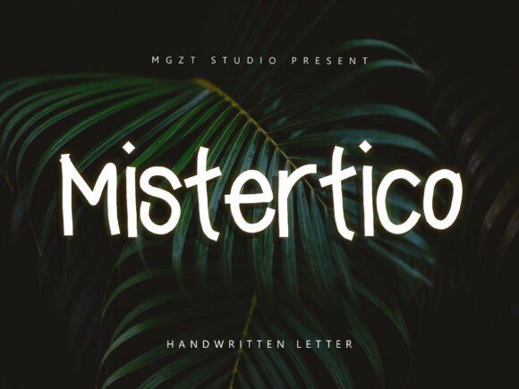 Mistertico Font - Featured Image
