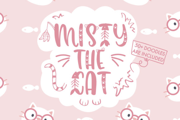 Misty the Cat Font - Featured Image